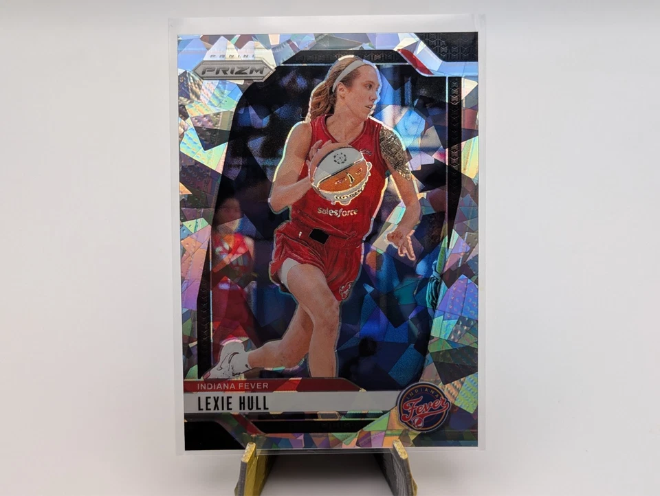 2024 Panini Prizm WNBA LEXIE HULL #16 Ice Prizm Indiana Fever - Image 1 of 2