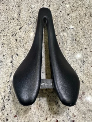 Berk Lupina Leather Padded 132mm 100g Saddle - Image 1 of 3