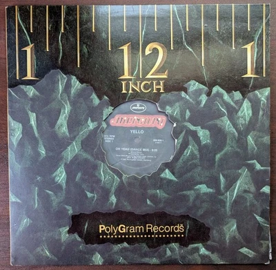 Yello Oh Yeah 1986 US Vinyl Single 33 ⅓  LP, Mercury #53, HRM Masterdisk - NM/EX Foto 1 de 4