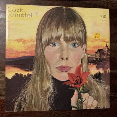 Joni Mitchell 1969 CLOUDS LP Vinyl Sleeve-Ex W/ Insert Record-M+ Beautiful Find - Image 1 of 4