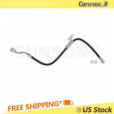 Гидравлический шланг переднего правого тормоза подходит для Chevrolet C1500 4,1 л 1989-1991 1994-1998 - Изображение 1 из 4