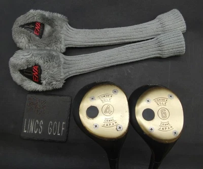 Set of 2 ENA Crane Japan 4+6 Woods Regular Graphite Shafts Mixed Grips & HC - Image 1 of 4