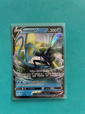Inteleon V 049/192 Swsh02: Rebel Clash Holo - English - Pokemon TCG - Image 1 of 2