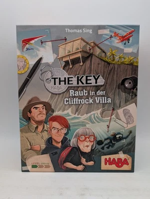 NEU The Key Haba – Raub in der Cliffrock Villa Familienspiel Gesellschaftsspiel  - Bild 1 von 4