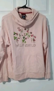 Gerry Women’s Hoodie Pink Flower Size Large - Picture 1 of 5