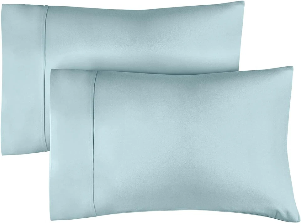 400 Thread Count 2 Pillowcase Set, 100% Cotton Soft Pillow Covers by CGK Linens - Image 1 of 3