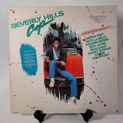 VINYL ALBUM RECORD,BEVERLY HILLS COP SOUNDTRACK,PROMO/DEMO,MCA-5547,RICK JAMES Foto 1 de 4