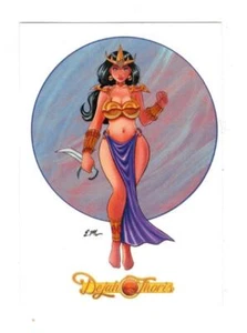 2023 5FINITY Dejah Thoris Chicago Non Sport Show Promo Card DT-CHI2 - Picture 1 of 2