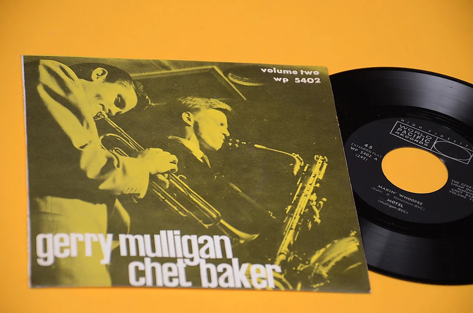 Chet Baker Gerry Mulligan EP Orig Italy '60 EX+ Top Jazz Collectors Foto 1 de 1