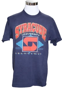 Vintage Jerzees Syracuse University Orange Men T Shirt Blue Men XL  Ncaa 90s Y2K - Bild 1 von 5