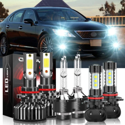 Kit de faros antiniebla de haz alto y bajo LED HID para Lexus LS460 2007-2012 Foto 1 de 4