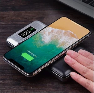 Chargeur banque d'alimentation sans fil rapide, compatible avec iPhone, Android et plus encore ! - Photo 1 sur 7