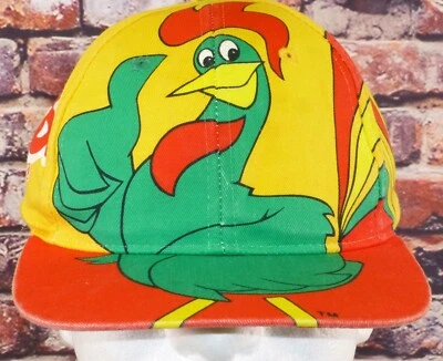 NUEVO CON ETIQUETAS De colección Kelloggs Corn Flakes Snapback Sombrero Gallo Gráfico Gorra Ajustable Foto 1 de 4