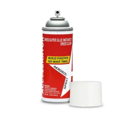 Starbond CA Glue Accelerator (10 Ounce) - Instantly Dries Super Glue