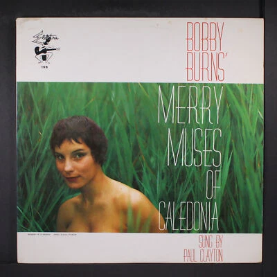 PAUL CLAYTON: bobby burns' merry muses of caledonia ELEKTRA 12" LP 33 RPM Foto 1 de 2