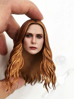 1/6 Head Sculpt Figure Hot Toys DX35 Avengers: Endgame Scarlet Witch Collectible - Image 1 of 3