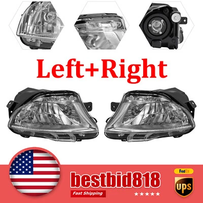 Left+Right Front Bumper Fog Lights Lamps For Lexus Ls460 2007 2008 2009 2010 - Image 1 of 4