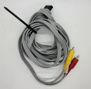 CABLE COMPUESTO DE VIDEO OFICIAL ORIGINAL Nintendo Wii AV RVL-009 - Imagen 1 de 5