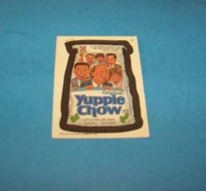 Pegatina Wacky Packages 1991 #11 "Yuppie Chow" - Imagen 1 de 2