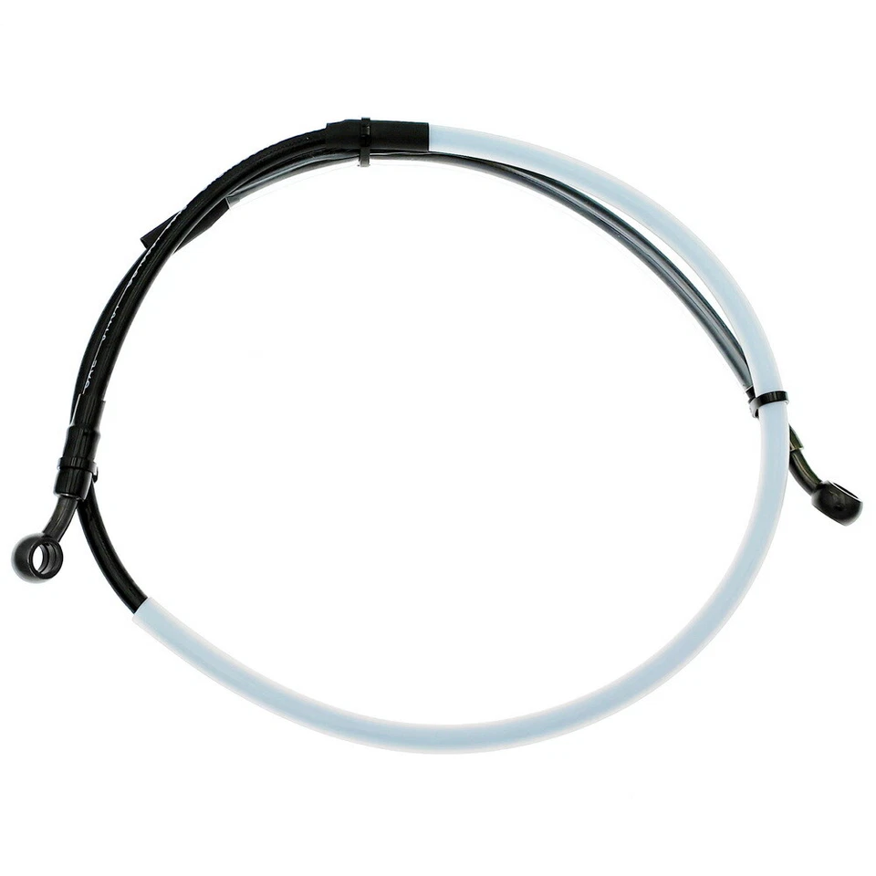 Manguera trenzada de freno delantero para Kawasaki KX80 1986 1987 1988 1989 1990-1997 Foto 1 de 1
