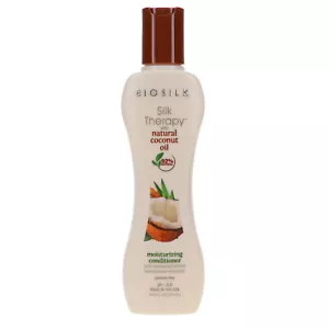 Biosilk Silk Therapy with Natural Coconut Oil Moisturizing Conditioner 5.64 oz - Picture 1 of 8