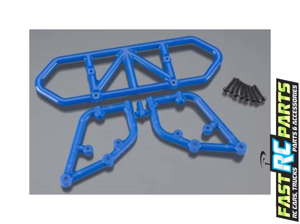 RPM R/C Products Traxxas Slash 2WD all versions Rear Bumper Blue Slash RPM81005 - Image 1 of 1