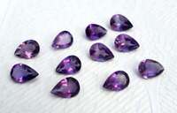 Details about   Wholesale Lot Natural Purple Amethyst Cushion Facted Cut Loose Gemstones 9X9MM 
