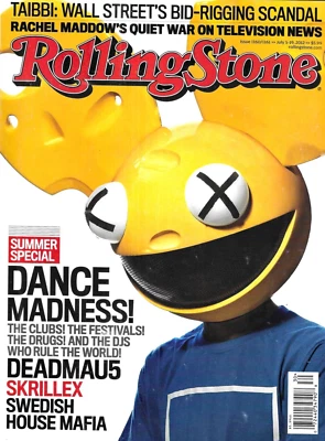 Rolling Stone Magazine Deadmau5 Summer Special Rachel Maddow Wall Street 2012 - Image 1 of 4