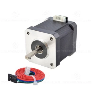 Motor paso a paso STEPPERONLINE Nema17 0.55Nm 2A 48MM longitud Φ5mm eje motor paso a paso - Imagen 1 de 7