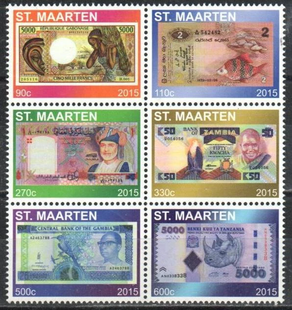 Saint Martin Stamp 65  - Banknptes - Image 1 of 1