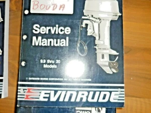 Johnson Manual de Servicio 9.9 a 30 modelos Bootsmotoren  - Imagen 1 de 1