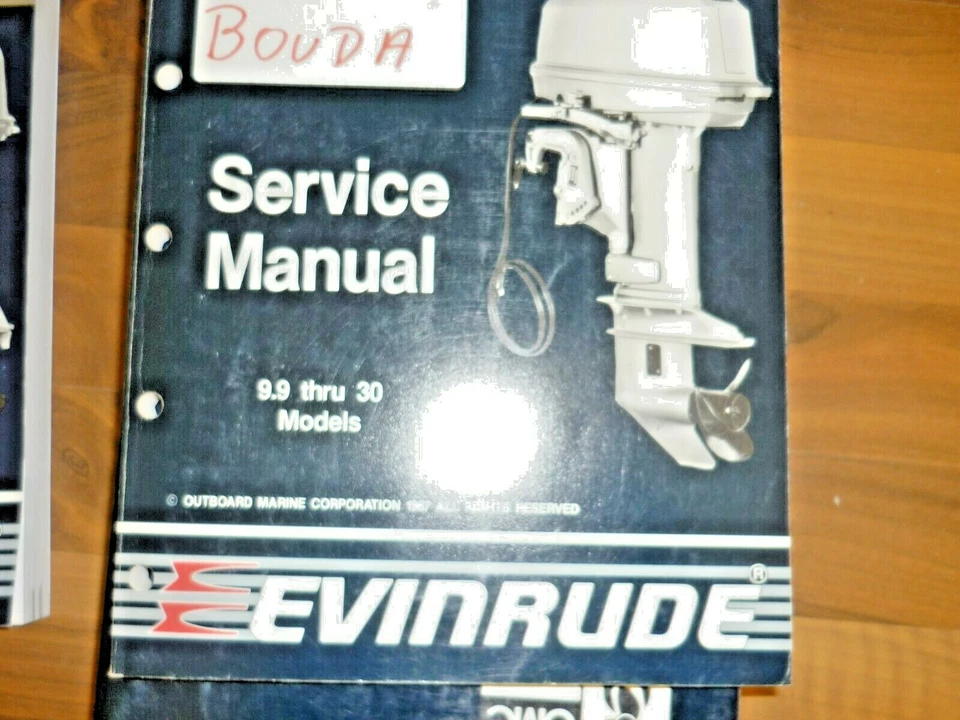 Johnson Manual de Servicio 9.9 a 30 modelos Bootsmotoren  - Imagen 1 de 1
