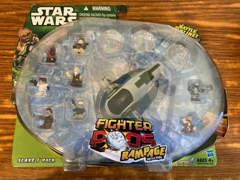 Star Wars Fighter Pods Rampage Slave I Jango Fett Obi-Wan Han series 4 Cover