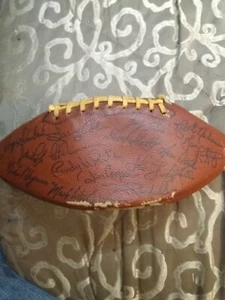 Autographed Dallas Cowboys 1978  team souvenir Ball - Picture 1 of 8