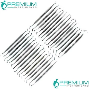 Juego de 30 instrumentos restauradores dentales de relleno de amalgama de plástico compuesto - Imagen 1 de 5