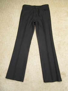 Pantalones Wrangler Hombres 33x34 Negro Bootcut Vestido Pantalones Western Pantalones Vaquero - Imagen 1 de 8