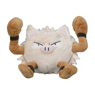 POKÉMON Peluche Sitting Cuties Primeape Pokemon adatto scarlatto e viola Nintendo Switch 2 nuovo