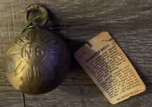 Vintage Old Handmade Rare Brass Cow Neck Bell Cat Neck Bell Multipurpose Use - Picture 1 of 4