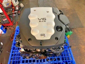 03-08 Infiniti M35 G35 FX35 350Z 3.5L V6 RWD Engine JDM VQ35DE - Picture 1 of 7