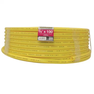 Underground Gas Pipe Natural Gas and Propane Polyethylene Line 100 ft. 1/2 in