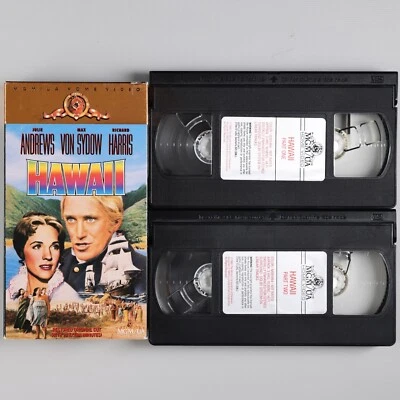 Hawaii VHS Tape - Julie Andrews/Richard Harris - Free Shipping - Buy 2 Get 1 - Image 1 of 4