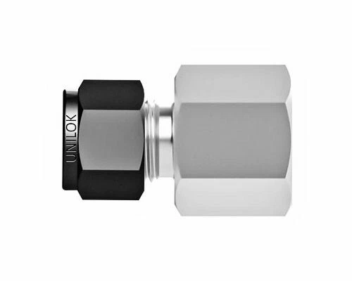  1/2" Tube x 3/4" FNPT  Female Connector Fitting 316ss SSP Unilok ISSU8FC12 - Image 1 of 1