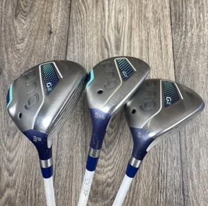 Ping G Le Fairway Wood Hybrid Set 3W,5W,5H ULT 230 Ladies Flex Graphite Shaft RH - Picture 1 of 24