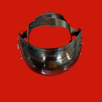 Casco Condor de una sola corona, trinquete oscilante, negro, plástico, ANSI Z87.1 Foto 1 de 3