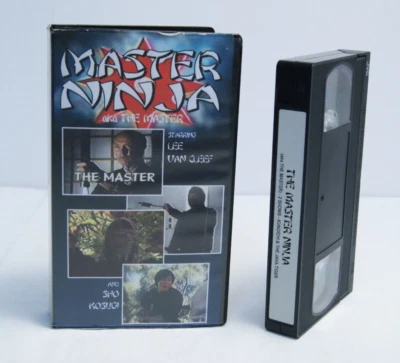 VHS The Master 2 TV Shows Ninja Lee Van Cleef Kunoichi & Java Tiger Clamshell - Image 1 of 4