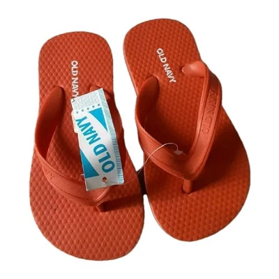 Chanclas Old Navy para niños talla 8 naranja nuevas con etiquetas Foto 1 de 4