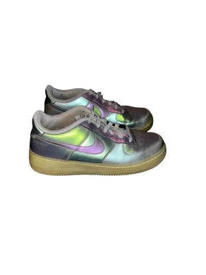Nike Air Force 1 LV8 GS 'Iridescent Low Top Sneakers Youth Size 7 / Womens 8.5 - Image 1 of 4