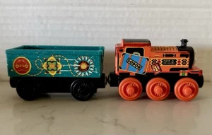 Thomas & Friends Big World Nia Wooden Train & Big World Animal Car (BOTH #FXT66) - Picture 1 of 21