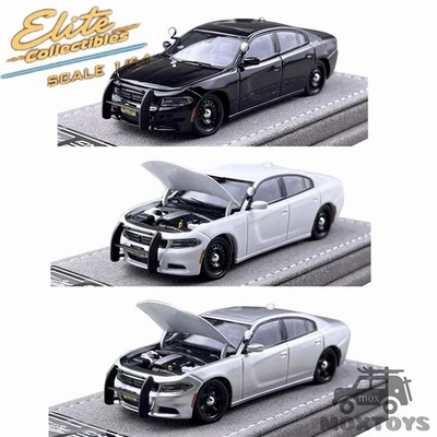 Coche modelo diecast Elite Collectibles 1:64 Charger Police Interceptor Foto 1 de 4