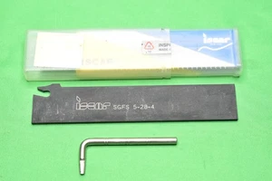 Iscar SGFS 5-28-4 Herramienta de separación de ranurado Hoja Soporte de inserción - Nuevo de Lote Antiguo/Nuevo en Caja - Imagen 1 de 7